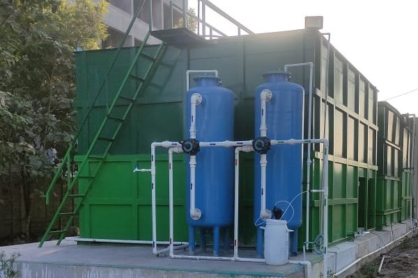 Coir Effluent Treatment Plant